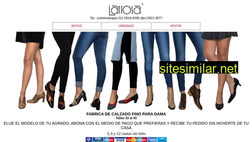 calzadolarrosa.com.ar alternative sites