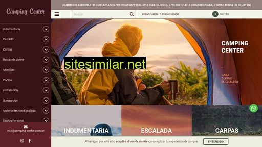 camping-center.com.ar alternative sites