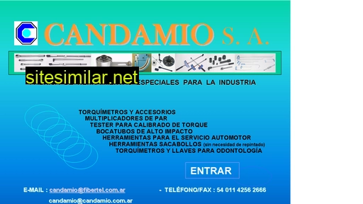 candamio.com.ar alternative sites