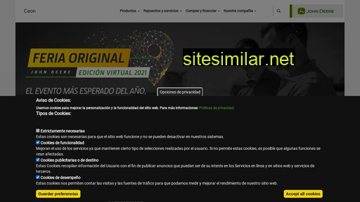 caonmaquinarias.com.ar alternative sites