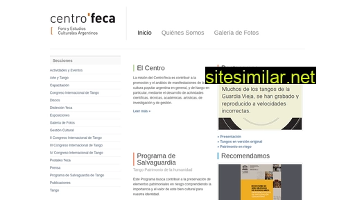 centrofeca.org.ar alternative sites