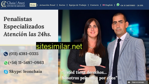 chaia-abogados.com.ar alternative sites