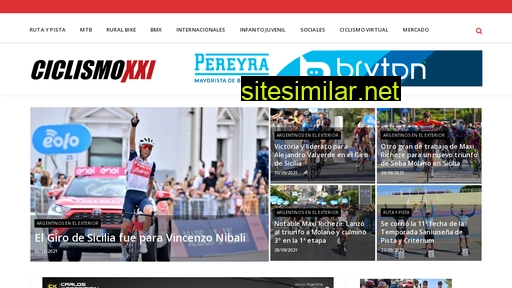 ciclismoxxi.com.ar alternative sites