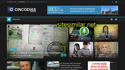cincodias.com.ar alternative sites