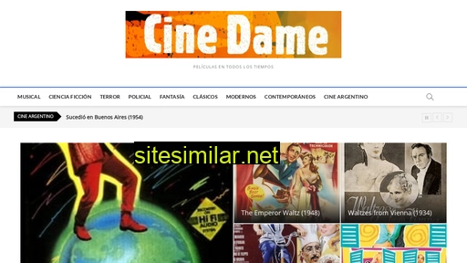 Cinedame similar sites