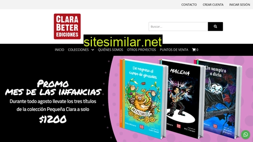 clarabeterediciones.com.ar alternative sites