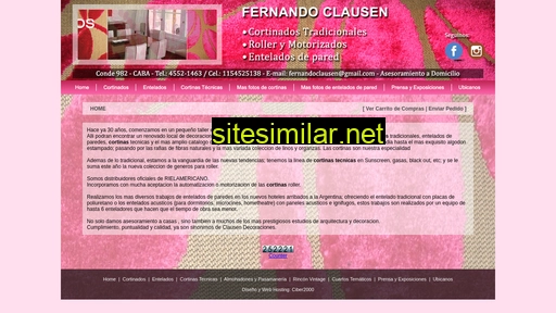 clausen.com.ar alternative sites