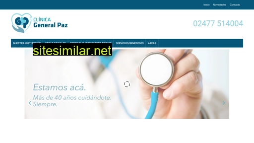 clinicageneralpaz.com.ar alternative sites