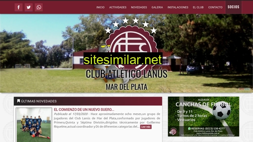 clublanusmdq.com.ar alternative sites