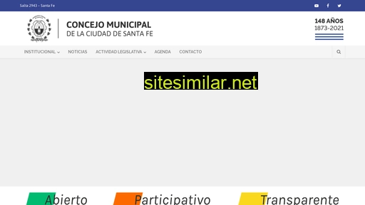 concejosantafe.gov.ar alternative sites