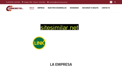 concretosa.com.ar alternative sites