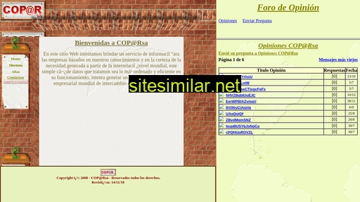 coparsa.com.ar alternative sites