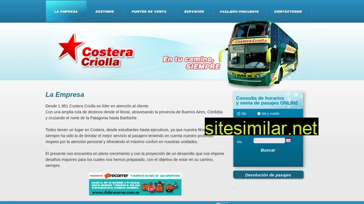 costeracriolla.com.ar alternative sites
