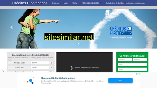 creditoshipotecario.com.ar alternative sites