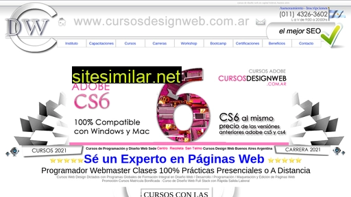 cursosdesignweb.com.ar alternative sites