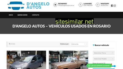 dangeloautos.com.ar alternative sites