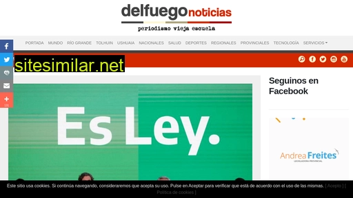 Delfuegonoticias similar sites