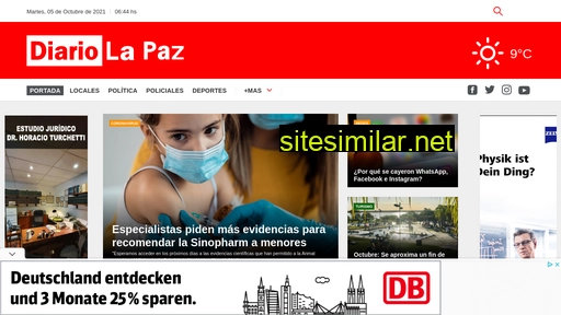 diariolapaz.com.ar alternative sites