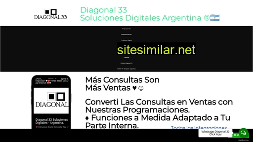 diagonal33.com.ar alternative sites
