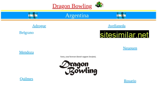 dragonbowling.com.ar alternative sites