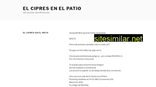 elcipresenelpatio.com.ar alternative sites