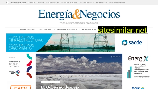 energiaynegocios.com.ar alternative sites
