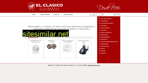e-clasico.com.ar alternative sites
