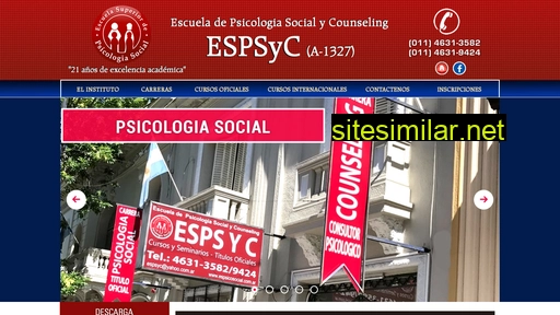 espsicosocial.com.ar alternative sites
