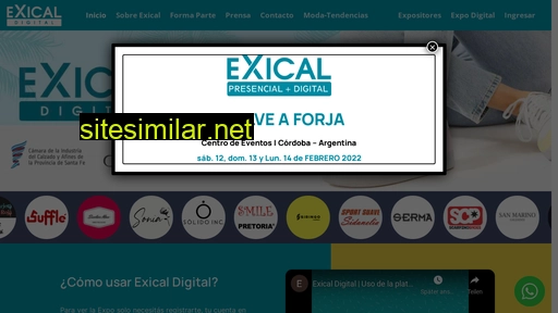 Exical similar sites