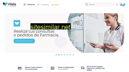 farmaciasvilela.com.ar alternative sites