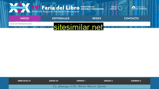 feriadellibroformosa.com.ar alternative sites