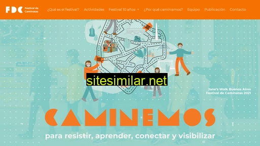 festivaldecaminatas.com.ar alternative sites