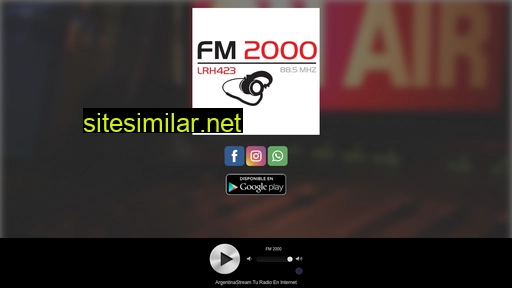 fm2000digital.com.ar alternative sites
