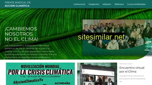 frentesindicaldeaccionclimatica.com.ar alternative sites