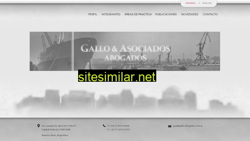 Gallo-abogados similar sites