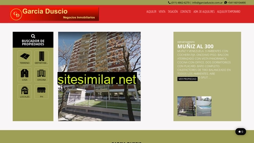 garciaduscio.com.ar alternative sites