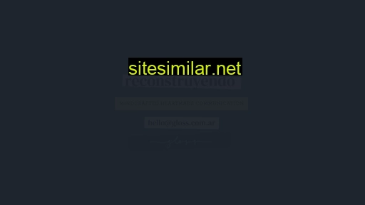 gloss.com.ar alternative sites