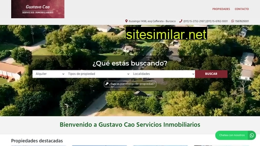 gustavocao-si.com.ar alternative sites