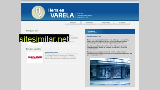 herrajesvarela.com.ar alternative sites