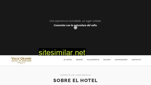 hotelvallegrande.com.ar alternative sites