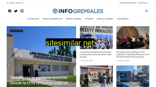 infogremiales.com.ar alternative sites