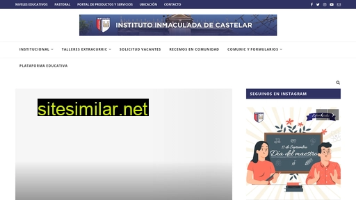 inmaculada.edu.ar alternative sites