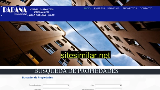 inmobiliariaparana.com.ar alternative sites