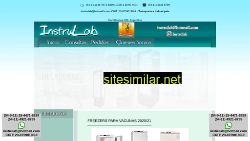 instrulab.com.ar alternative sites
