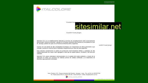 italcolore.com.ar alternative sites
