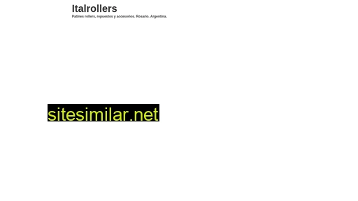 italrollers.com.ar alternative sites