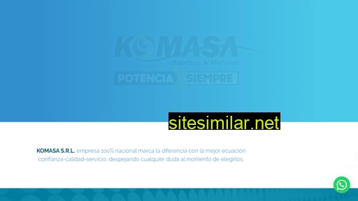 komasa.com.ar alternative sites