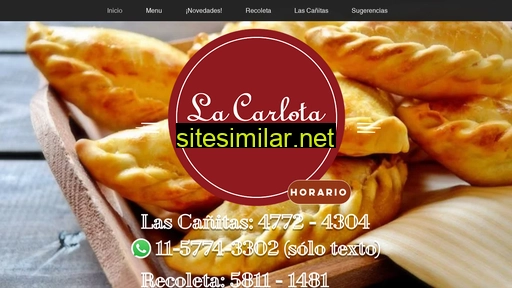 lacarlotaempanadas.com.ar alternative sites