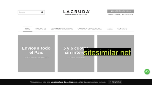 lacruda.com.ar alternative sites