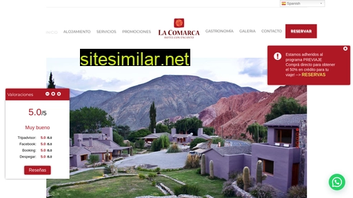 lacomarcahotel.com.ar alternative sites